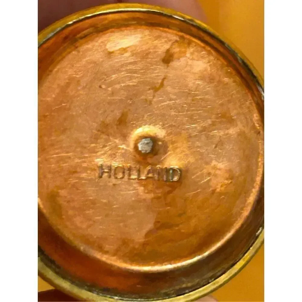 ANTIQUE HANDMADE SOLDERED MINI COPPER BRASS KETTLE 2.25